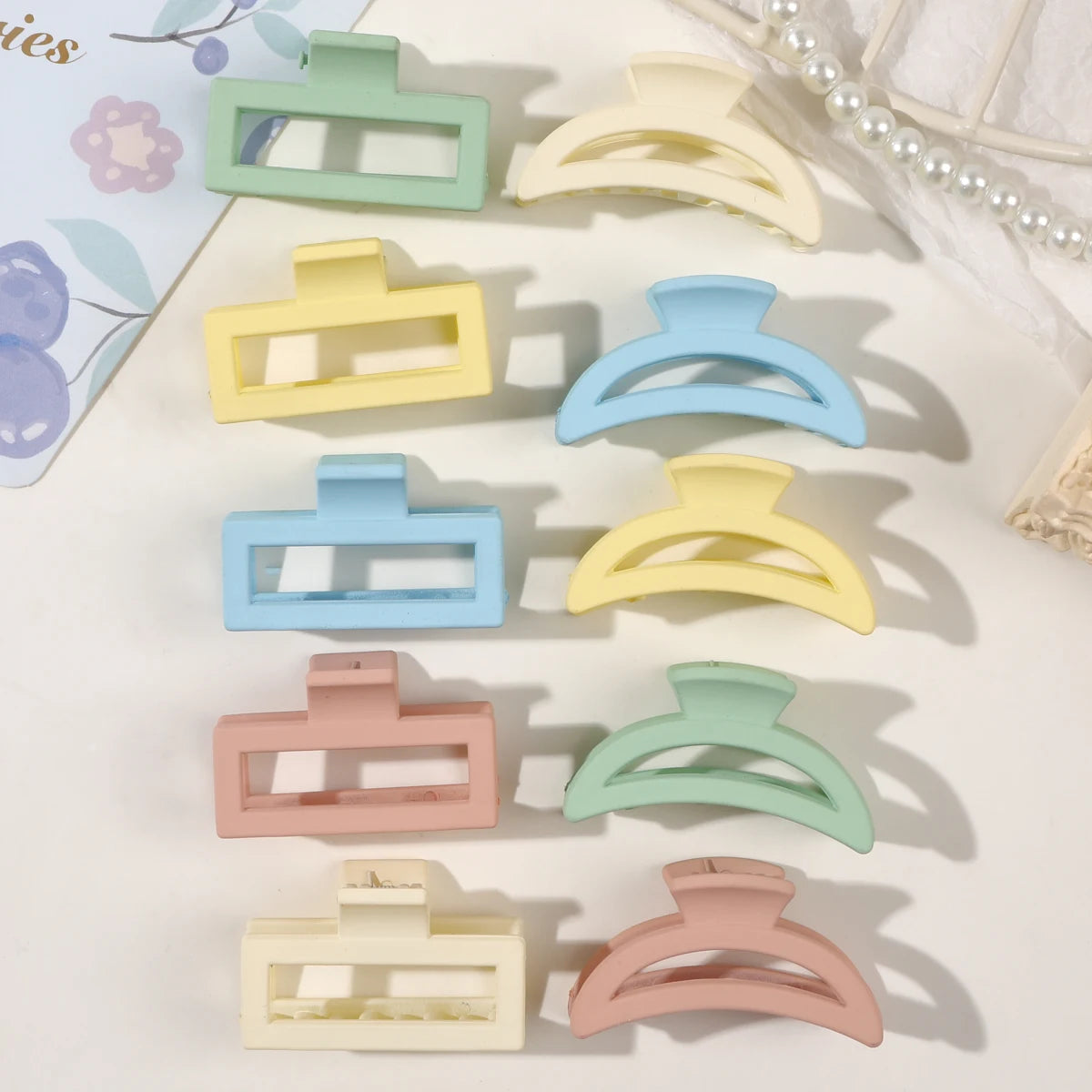 10/20Pcs Small Hair Claw Clips for Women Girls,Mini Tiny Hair Pins Hair Accessories for Thin Thick Medium Fine Hair